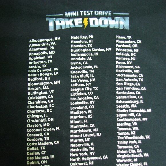 Snowy Roades Cooper Mini Test Drive Takedown Tee - Picture 14 of 14